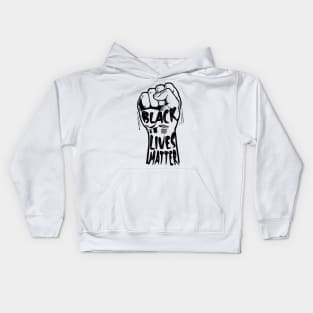 Black lives matter Kids Hoodie